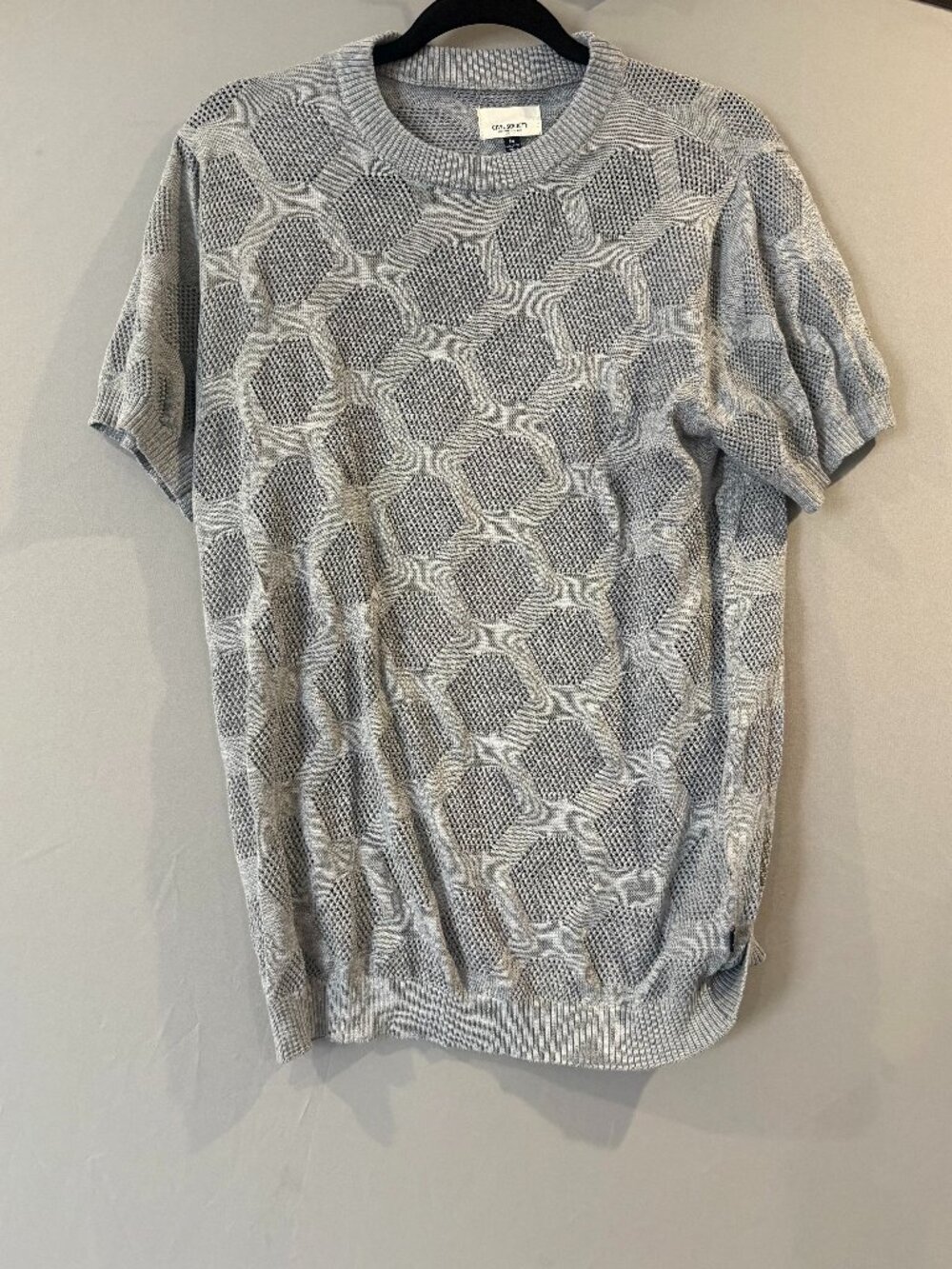 Civil Society Textured Grey Knit Shirt